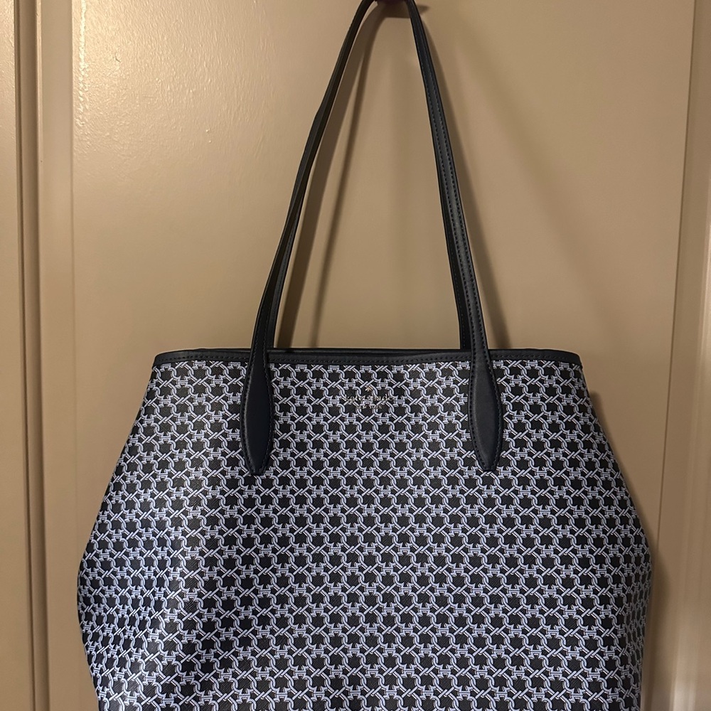 Kate Spade Blue and White Tote Bag
